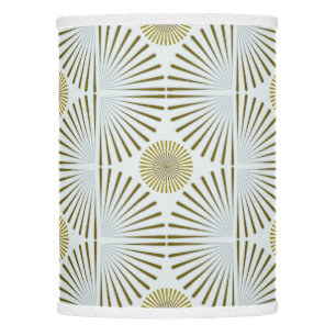 Muted Tribal Geometric Lamp Shade