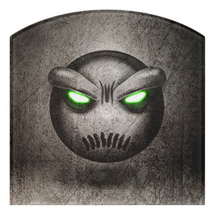 Mutemoji Vintage Door Plate Door Sign