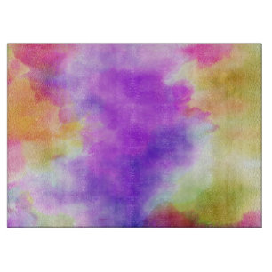 Mutil-color Decorative Glass Cutting Board
