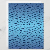 Mutilple Hammer Head Sharks (Front/Back)