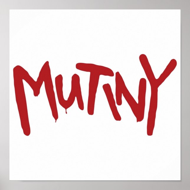 Mutiny Halt and Catch Fire Poster (Front)