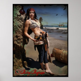 Mutiny Magazine Issue 3 Back Cover Pinup (small) Poster