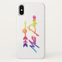 Mutt Papa Gift LGBT Pride Month iPhone X Case