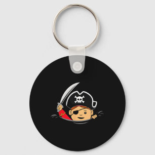 Mutter Werdende Mama Mutterschaft Pregnant Pirate Keychain