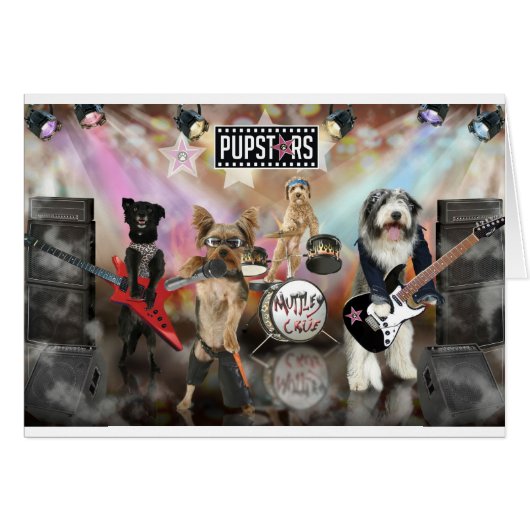 Muttley Crue Card (Front Horizontal)