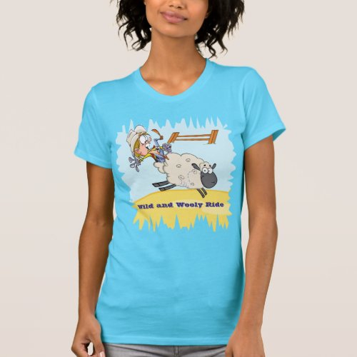 Mutton Bustin Rodeo T_Shirt Adult Size