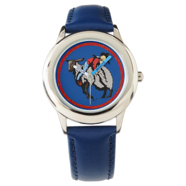 Mutton Busting Backward Cowboy Watch (Front)