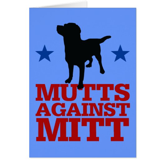 Mutts Against Mitt (Front)