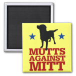 Mutts Against Mitt Magnet