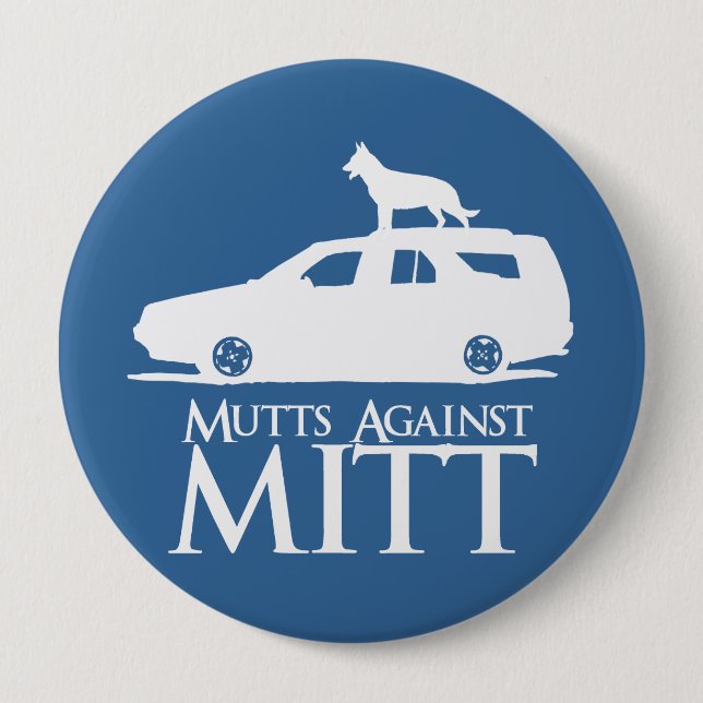 Mutts Against Mitt Romney.png Button (Front)