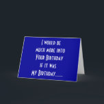 "MUTUAL BIRTHDAY HUMOR" FOR YOUR BIRTHDAY CARD<br><div class="desc">"MUTUAL BIRTHDAY HUMOR" FOR YOUR BIRTHDAY-FRIEND/FAMILY-SUCH FUN!</div>