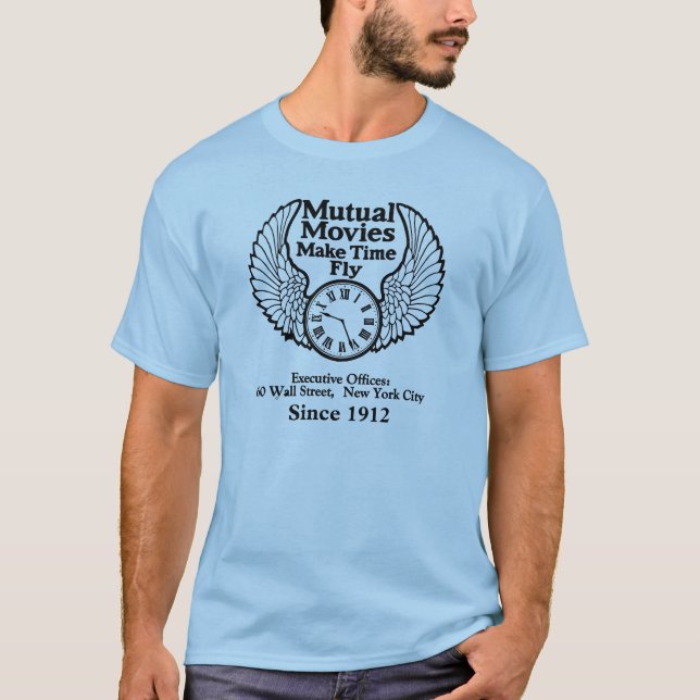 Mutual Films Silent Movies Tshirt Charlie Chaplain (Front)