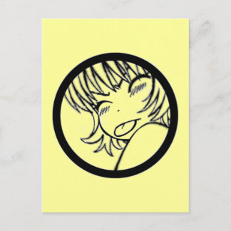 muuhh - cute anime - kawaii >_< postcard