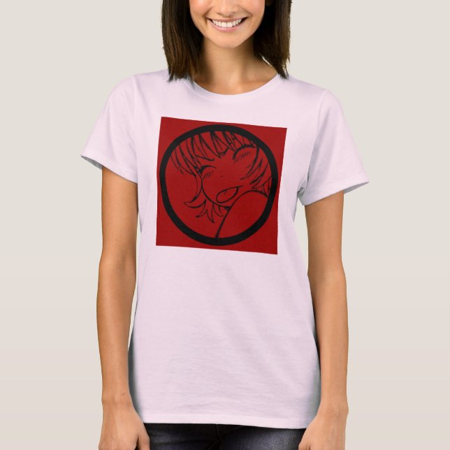 muuhh - cute anime T-Shirt (Front)