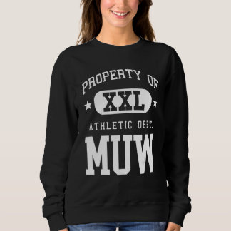 MUW XXL Athletic School Property Sweatshirt
