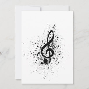 Muzikale bladmuziek muzieknoten sponsored. Muziek Holiday Card