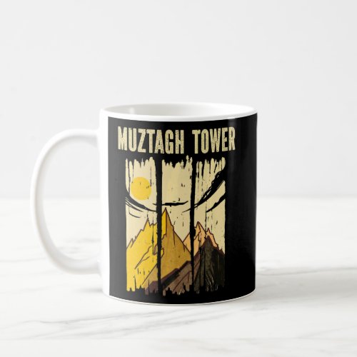 Muztagh Tower Mountain Peak Summit Climber    Coffee Mug