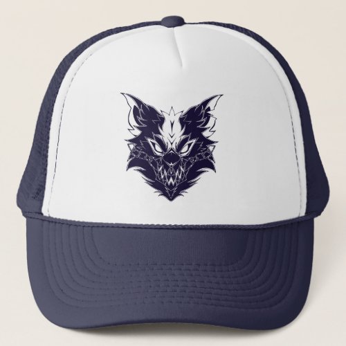 Muzzled Fenrir Wolf Trucker Hat