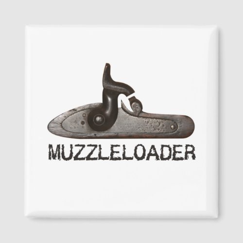 Muzzleloader breech  hammer black powder rifle magnet