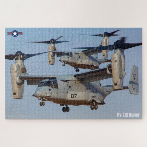 MV_22B OSPREY 20x30 INCH Jigsaw Puzzle