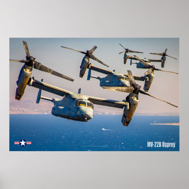 MV-22B OSPREY POSTER (Front)