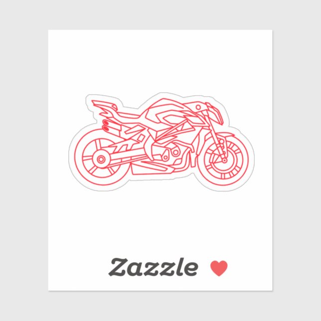 MV Agusta Brutale 1000RR Neon style Sticker (Sheet)