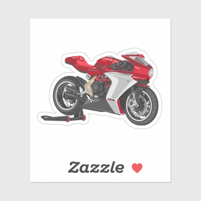 MV Agusta Superveloce Sticker (Sheet)