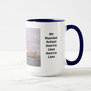 MV Maasdam Holland America Lines Mug