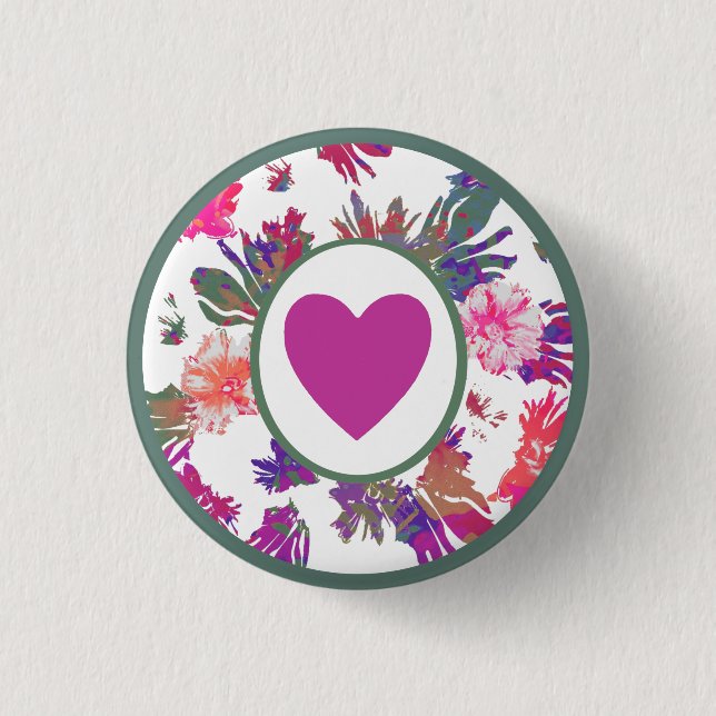 MVB  Array of Love Bouquet  Design Button (Front)