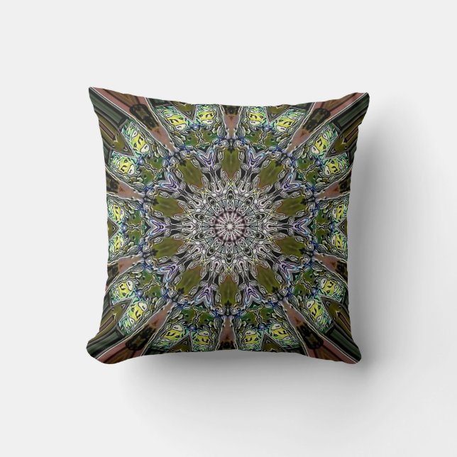 MVB Bohemian Design 2 Throw Pillow (Front)