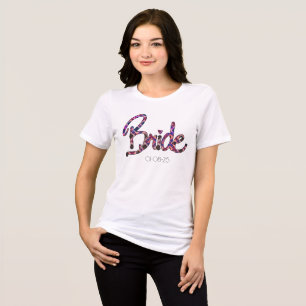 MVB Bride Design A1 with Wedding Date Tri-Blend Shirt