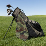 MVB Camouflage - Green Design Golf Towel