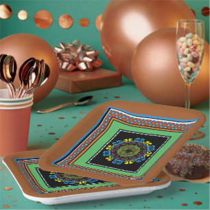 MVB Mexican Pride 1 Design Paper Plates