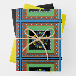 MVB Mexican Pride 1 Design Set 1 Wrapping Paper Sheets