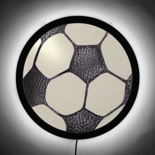 MVB Soccer Ball Design LED Sign