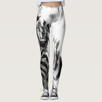 MVB Zebra Print Leggings