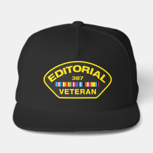MVL VETERANS 387: EDITORIAL SNAP BACK HAT