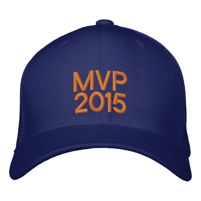 MVP 2015 Customizable Cap at eZaZZleMan.com (Front)
