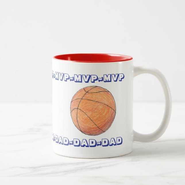 MVP DAD personalized Father's Day mug (Right)