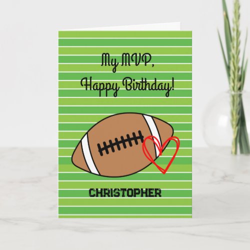 MVP Football Birthday 