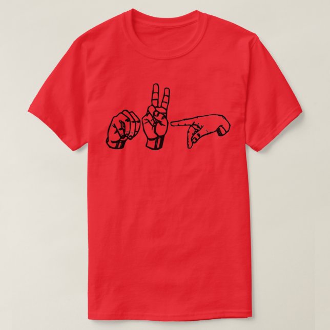 MVP in ASL T-Shirt (Design Front)