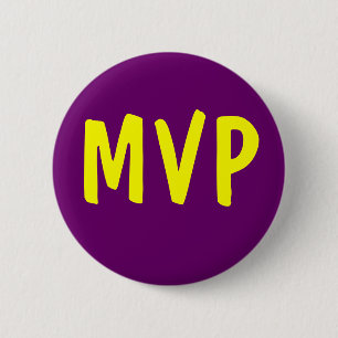 MVP - Most Valuable Player Pinback Button