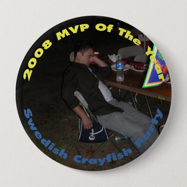 MVP Of The Year 2008 Button (Front)