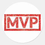 MVP Stamp Classic Round Sticker