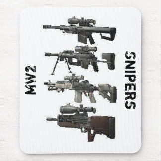 MW2 Snipers Mouse Pad