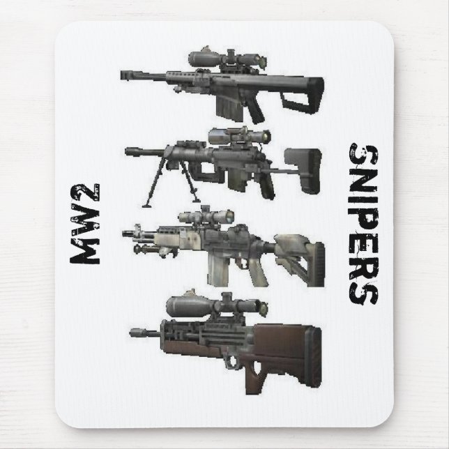 MW2 Snipers Mouse Pad (Front)