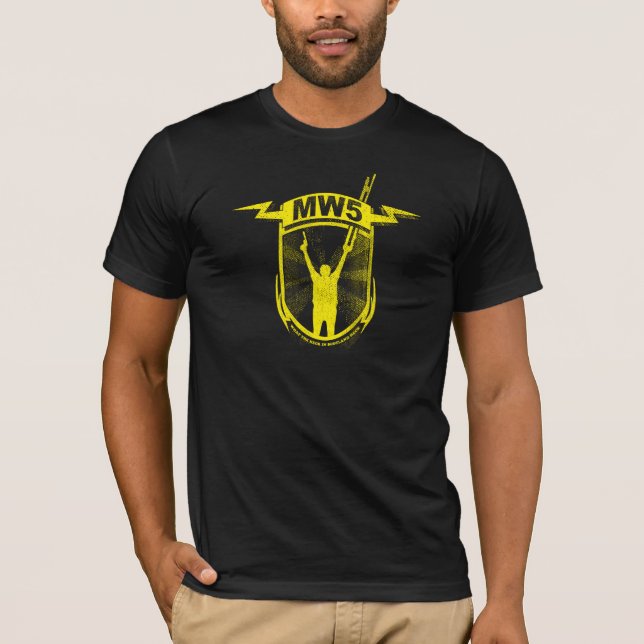 MW5 WTH Yellow - front center T-Shirt (Front)