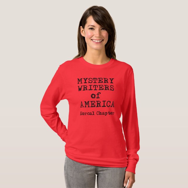 MWA t-shirt, women’s long sleeve, w/back printing T-Shirt (Front Full)