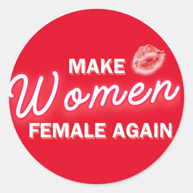 MWFA #4 CLASSIC ROUND STICKER (Front)