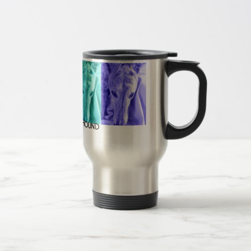 Mx4 design  ADOPT A GREYHOUND travel mug